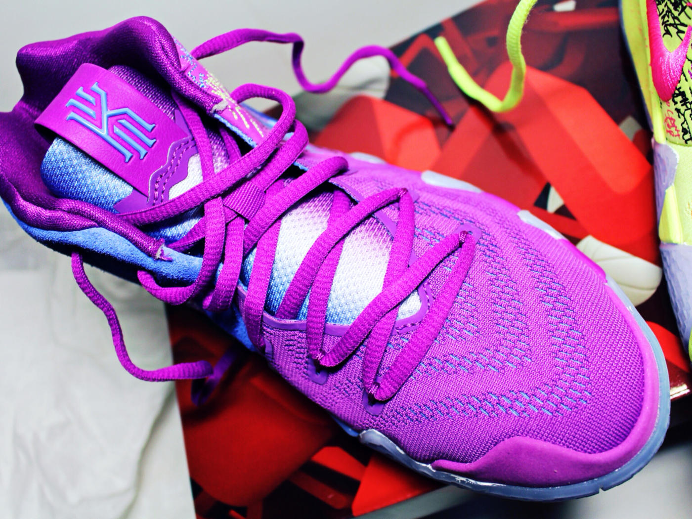 kyrie shoes multi color