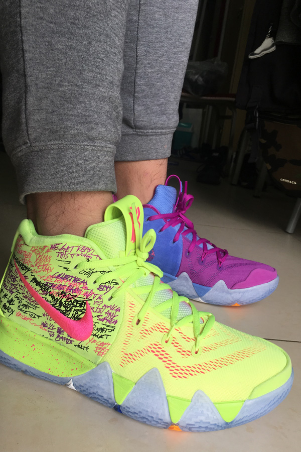 Nike Kyrie 4 ‘Confetti’ MultiColor/MultiColor For Sale Hoop Jordan